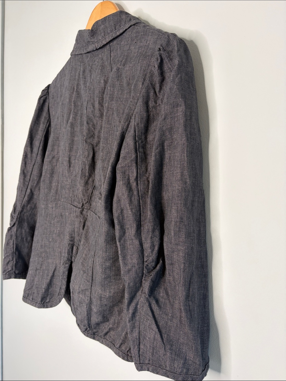 Part Two Textured Dark Gray Women's Blazer Jacket 42 Eur / 16 UK - Picture 11 of 13